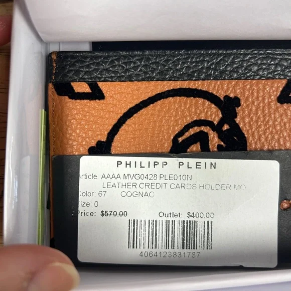 PHILIPP PLEIN credit card holder